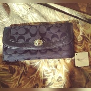 Coach Bifold Wallet, Black